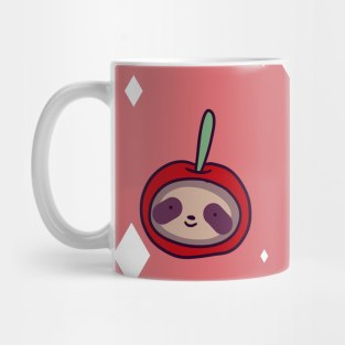 "Happy Birthday" Cherry Face Sloth Mug